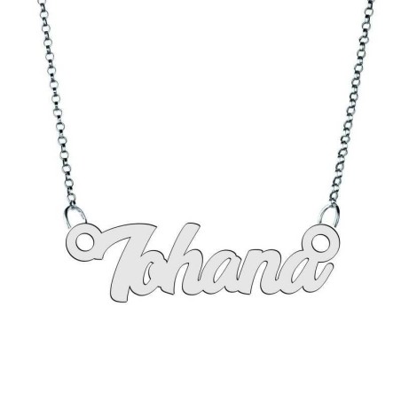 Colier din argint 925 cu numele Iohana